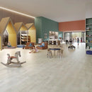 Polysafe Safety Flooring Roll – Blanched Oak, Slip-Resistant