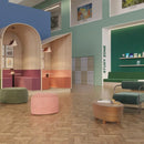 Polysafe Safety Flooring – Eton Oak Parquet, Slip-Resistant
