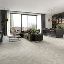 Polysafe Safety Flooring Roll - Parish Oak, Slip Resistant