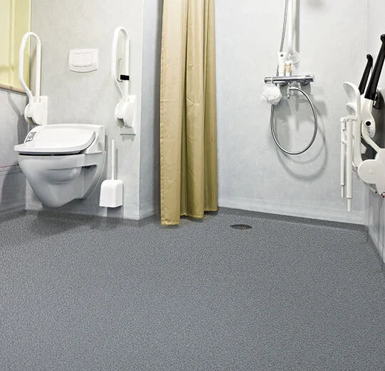 Forbo Safestep Aqua Elephant Non-Slip Safety Flooring, 2mm, Barefoot & Wetroom Areas, R10 Slip Resistance, Anti-Slip Flooring for Showers & Pools