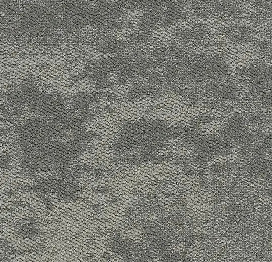 Forbo Tessera Cloudscape Grey Dawn Tufted Multi Height Loop Pile Carpet Tile