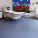 Safety Flooring Roll – Slip Resistant, PUR Finish, Blue Quartz