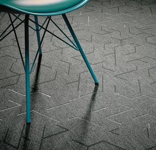 Forbo Flotex Triad Silver Stain-resistant Textile Safety Flooring Planks