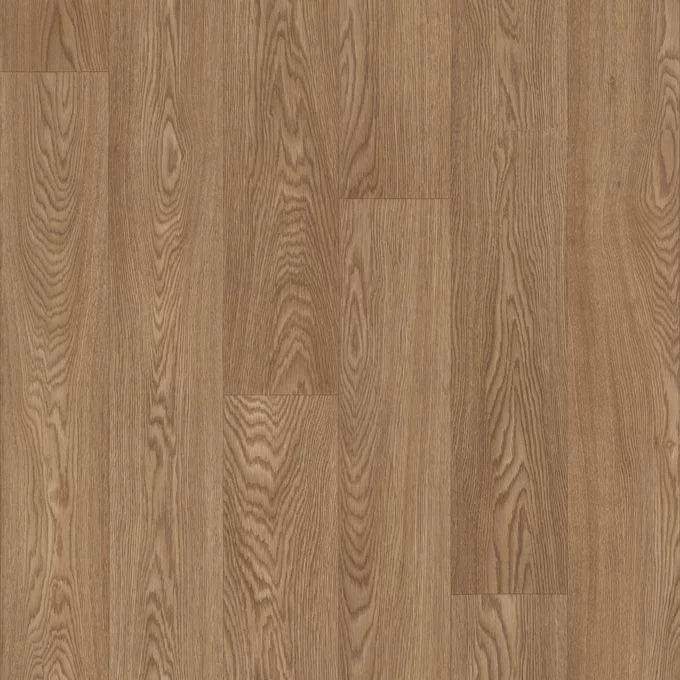 Silentflor PUR Toasted Oak Abrasion Resistant Safety Flooring Roll For Commercial Interiors