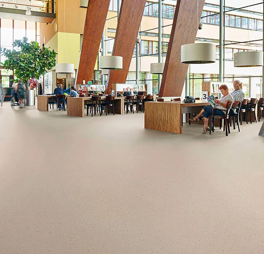 Forbo Surestep Star Mortar Safety Flooring - Non-Slip, Contemporary Design for High Traffic Areas, R10 Slip Resistance, Easy Maintenance, 2mm Thickness, 27m Length