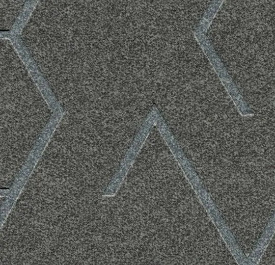 Forbo Flotex Triad Embossed Zinc Stain-resistant Textile Safety Flooring Planks