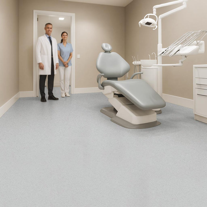 Loose Lay Vinyl Flooring with PUR Finish - Glacier Colour