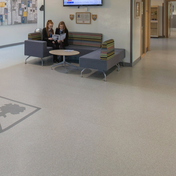 Gerflor Tarasafe Ultra Basalt Non Slip Resistant Vinyl Sheet Safety Flooring