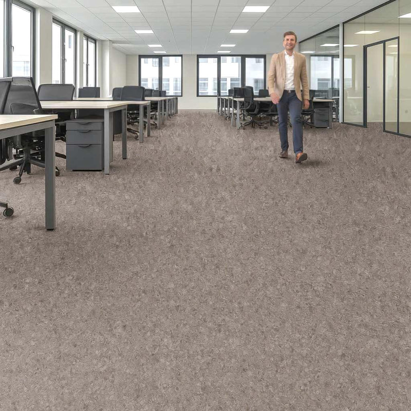 FloresistPro Vinyl Flooring Roll – Silt, 2mm, Sustainable Build