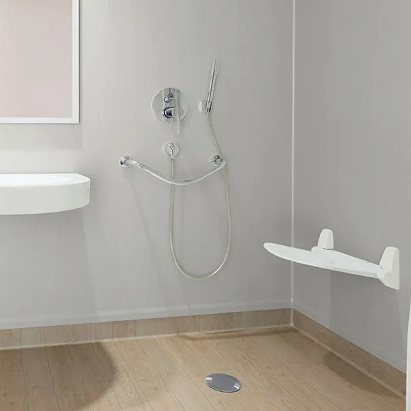 Onyx+ Greige Vinyl Wall Covering For Commercial Wet Room Applications