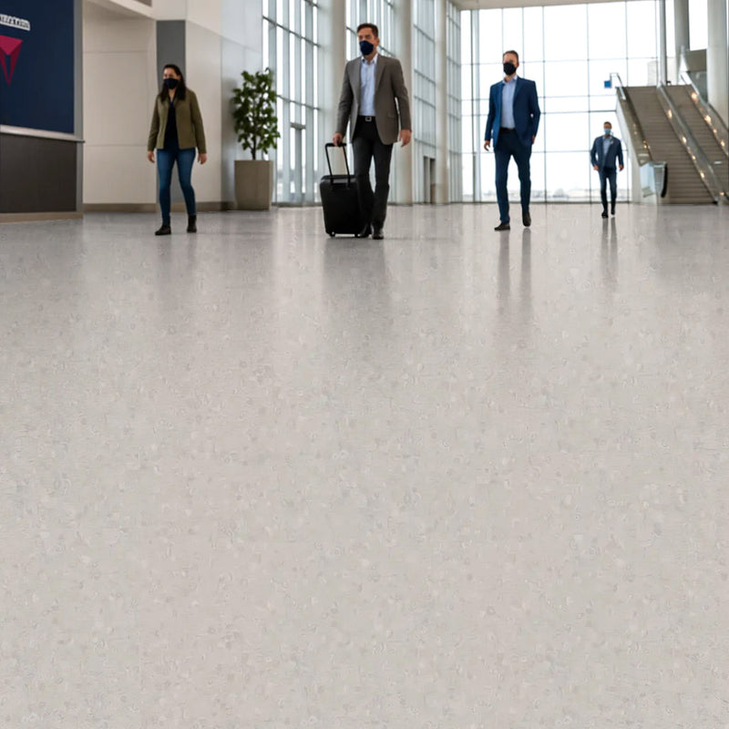 FloresistPro Vinyl Flooring Roll – Greige, 2mm, Eco-Friendly