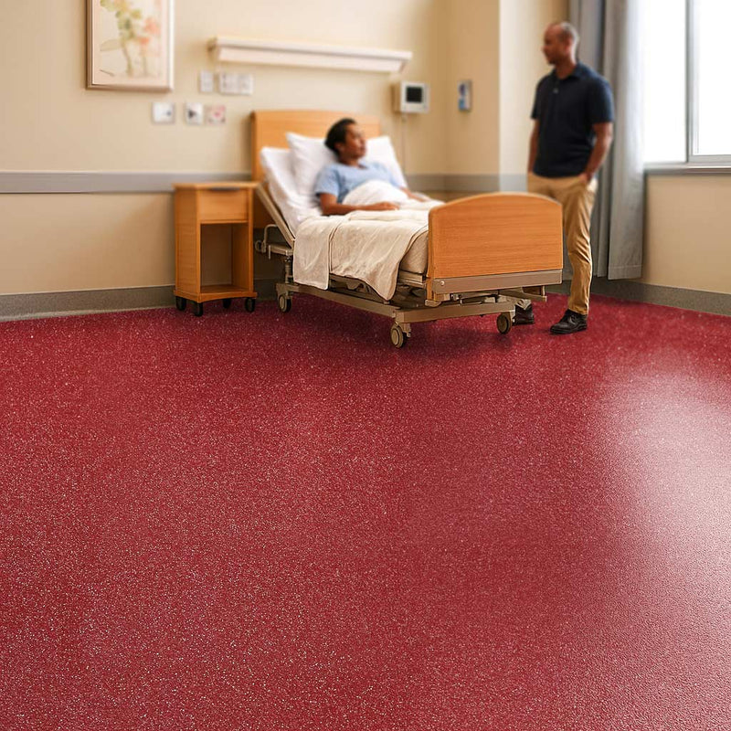 Zyrphan Nexliance Forge Heavy Duty Vinyl Flooring, 2.5mm Thickness