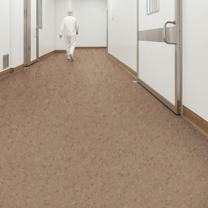 FloresistPro Vinyl Flooring Roll – Earth, 2mm, Eco-Strong Build
