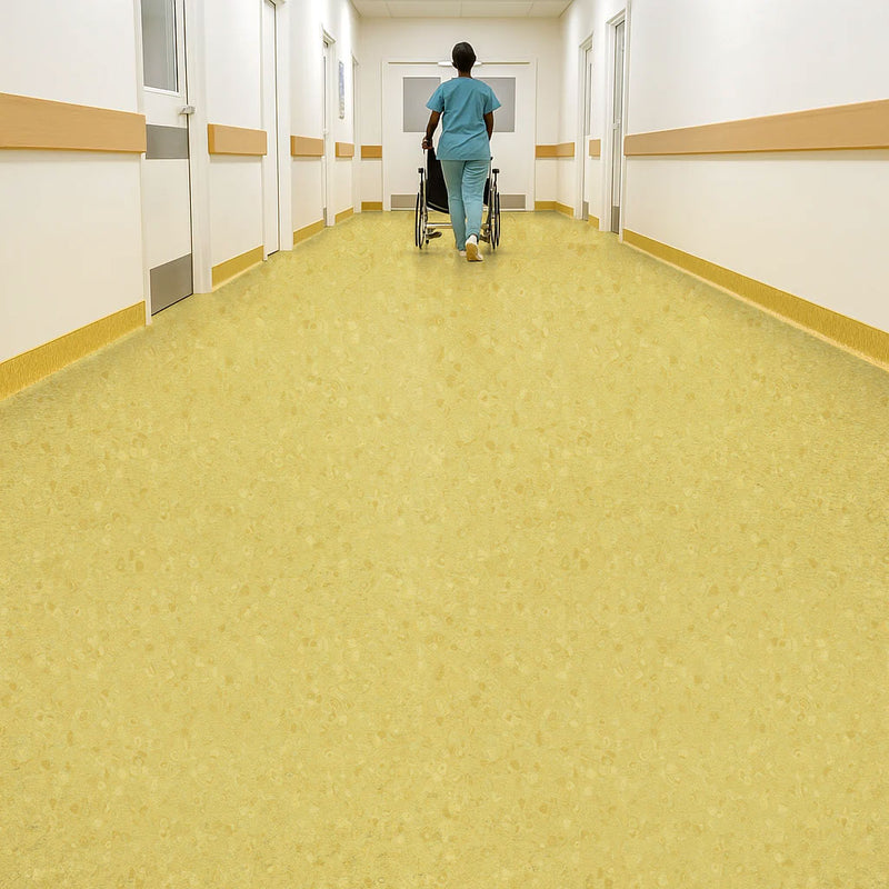 FloresistPro Vinyl Flooring Roll – Hay, 2mm, Eco-Friendly Design