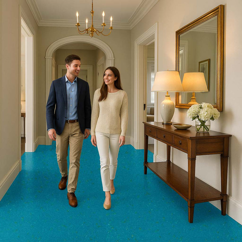 Zyrphan Aquatraxen Mallard Slip Safety Vinyl Flooring – Slip-Resistant, Wet & Dry Use