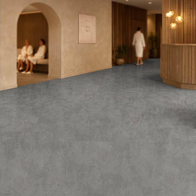 Omnaflor Vinyl Flooring – Stone Look, Durable, Adhered Install