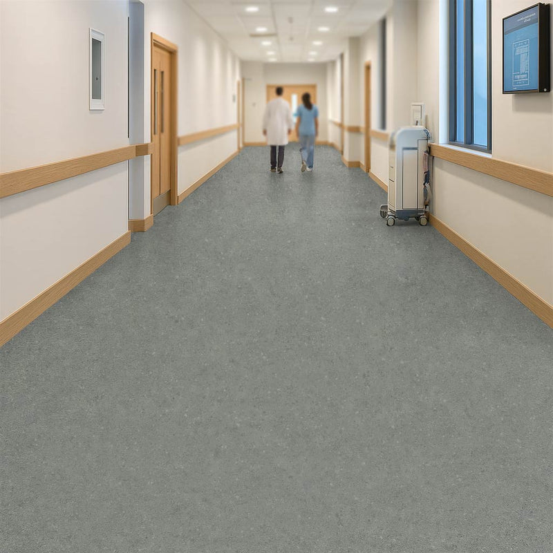 Omnaflor SilvexCore Vinyl Flooring - Slate Effect, PUR Finish