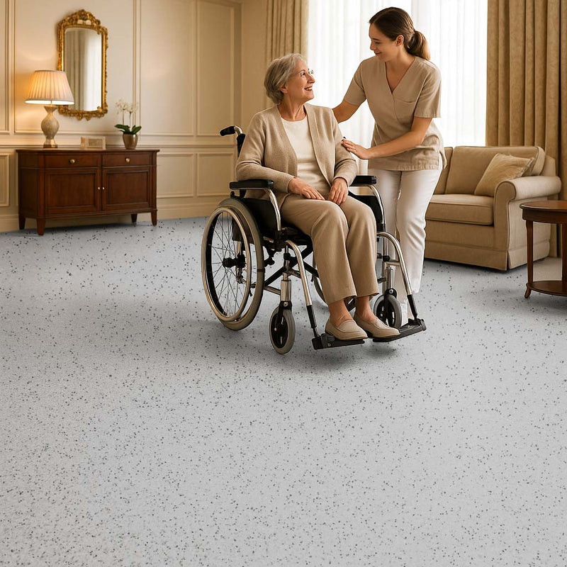 Zyrphan Aquatraxen Cygnet Safety Flooring – Non-Slip Wet Room Vinyl