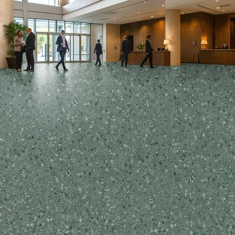 FloresistPro Vinyl Flooring Roll - Contrast Kelp, 2mm, Eco-Friendly