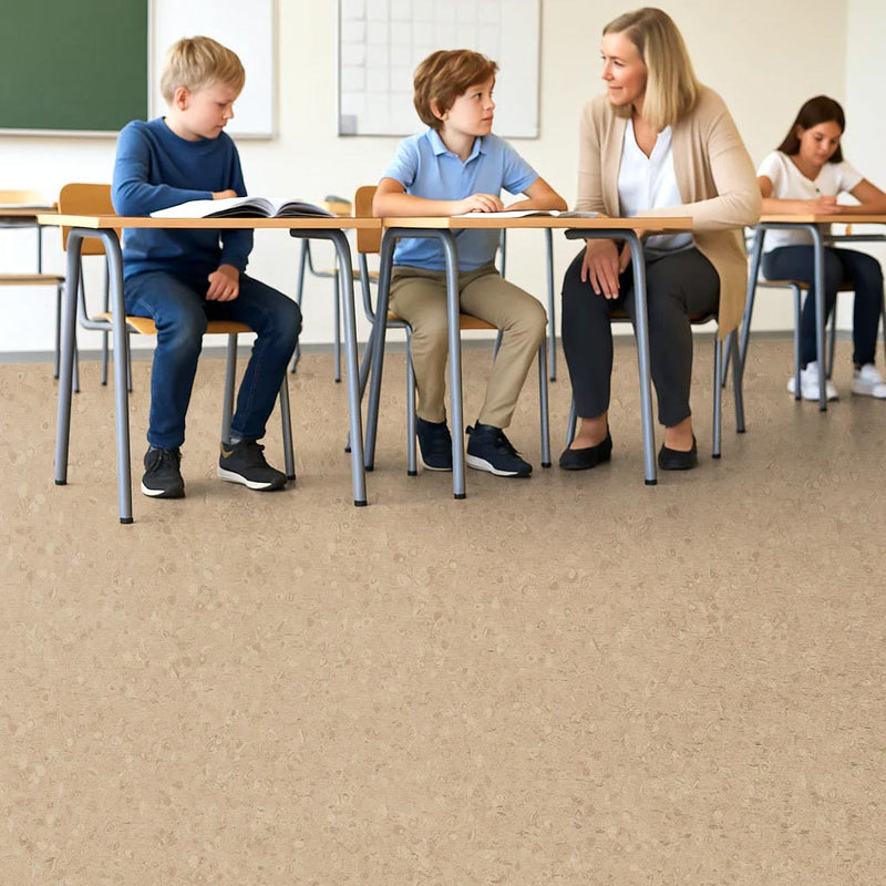 FloresistPro Vinyl Flooring Roll – Stone, 2mm, Eco-Durable