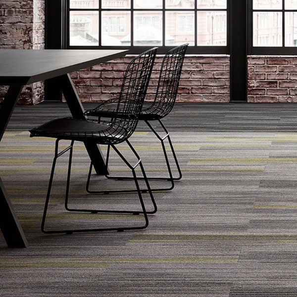 Urban Myth Textured Loop Pile Carpet Graphite Safety Flooring Tiles & Planks