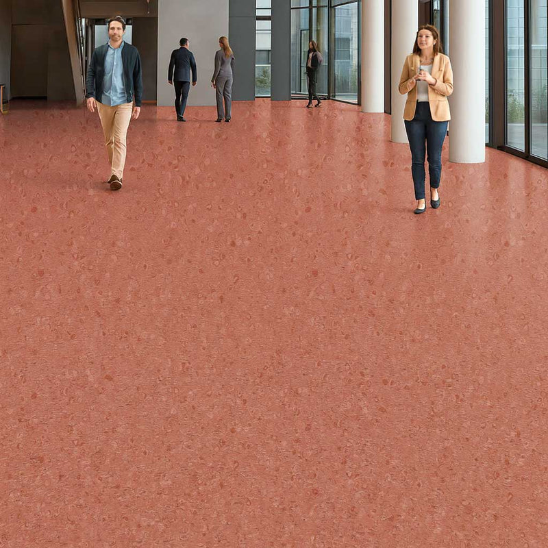 FloresistPro Vinyl Flooring Roll - Hibiscus, 2mm, Eco-Friendly