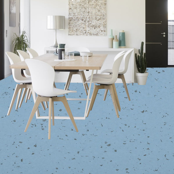 Gerflor Mipolam Planet Acquamarina Stain Resistant Homogeneous Vinyl Safety Flooring Roll