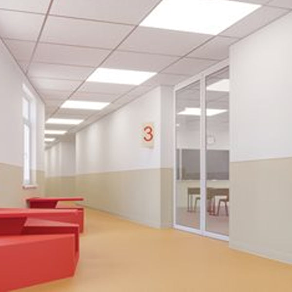 Altro Fortis Titanium Shadow Extruded semi-rigid Bump Resistant Safety Wall PVC sheet