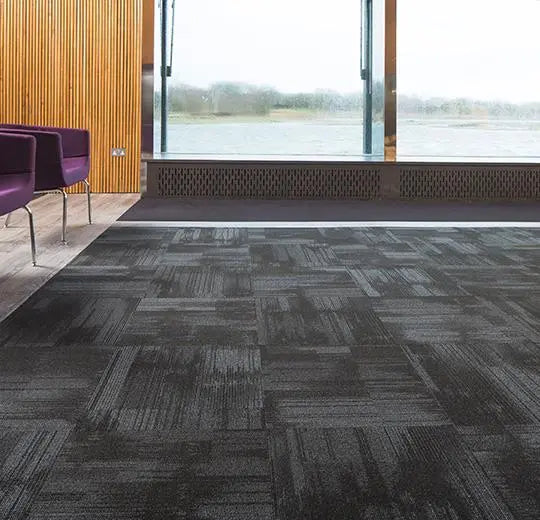 Forbo Tessera Contour Lava Core Tufted Multi Height Cut And Loop Pile Carpet Tile