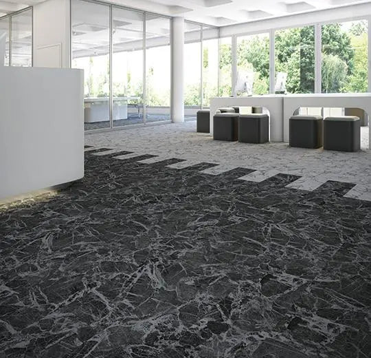 Forbo Flotex Marble Diano Electrostatically Flocked Carpet Planks