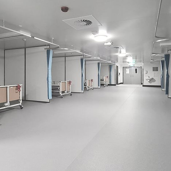 Altro Contrax Silver Grey Slip-Resistant Safety Flooring Roll