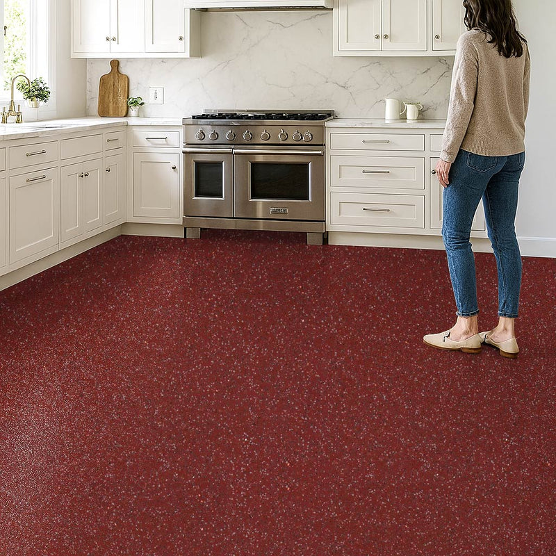 Zyrphan Nexliance Rust Heavy Duty Vinyl Flooring 2.5mm Thickness