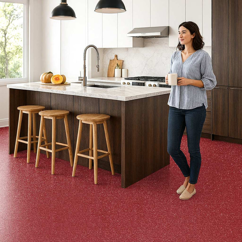 Zyrphan Nexliance Forge Heavy Duty Vinyl Flooring, 2.5mm Thickness