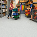FloresistPro Vinyl Flooring Roll - Grey Sky, 2mm, Eco-Friendly
