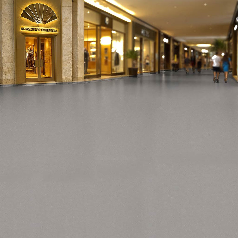 Vinyl Safety Flooring – Durable PUR Finish, Monsoon Grey