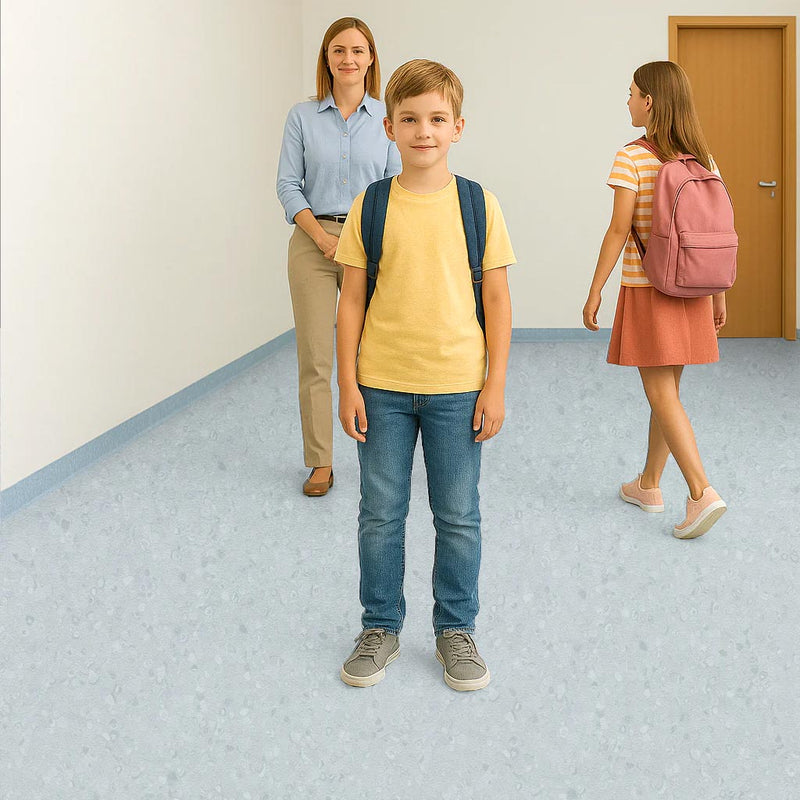 FloresistPro Vinyl Flooring Roll - Lagoon, 2mm, Eco-Friendly