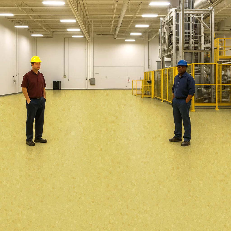 FloresistPro Vinyl Flooring Roll – Hay, 2mm, Eco-Friendly Design