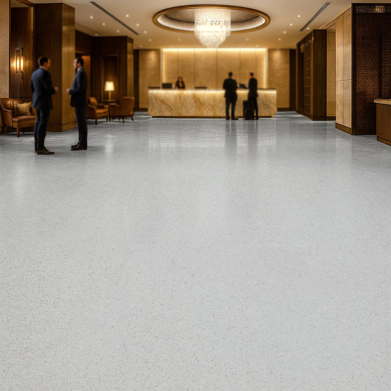 Loose Lay Vinyl Flooring with PUR Finish - Glacier Colour