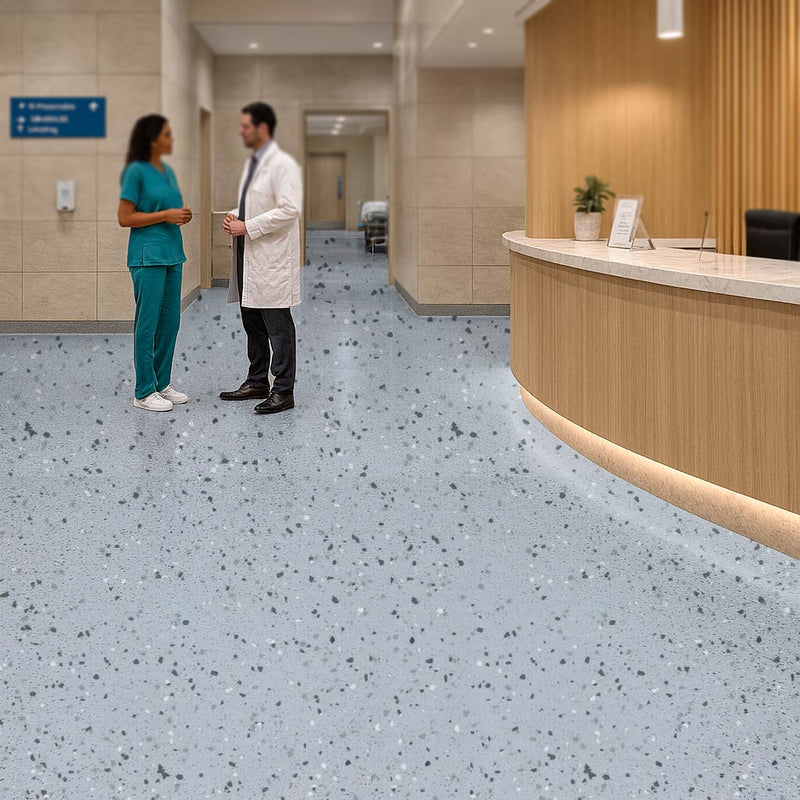 Zyrphan WetHold XT Steam Safety Flooring – Slip-Resistant, 2mm Thickness