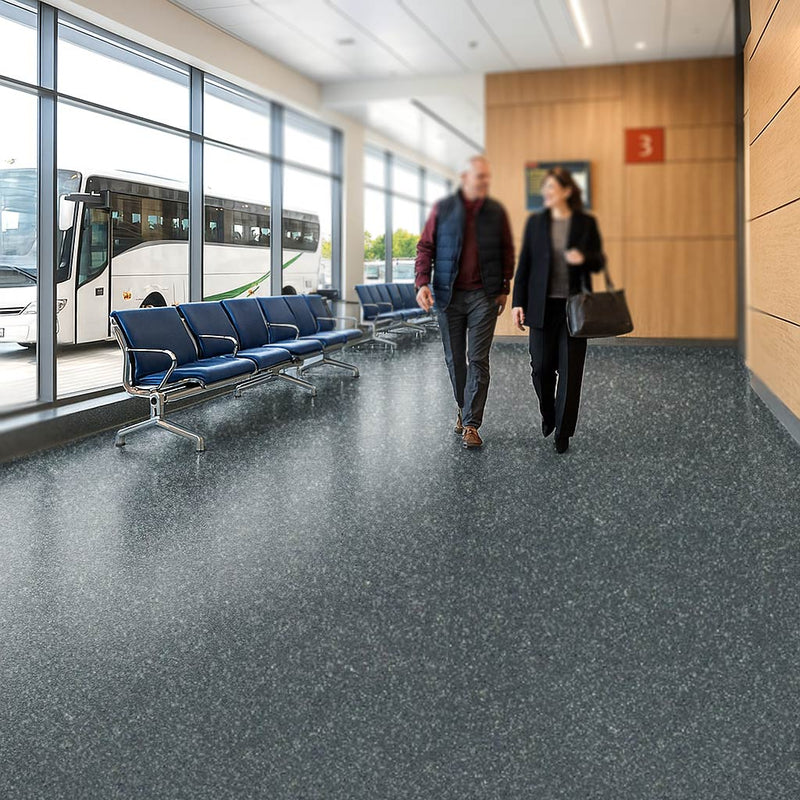 Zyrphan Nexliance TraxiTread Storm Heavy Duty Vinyl Flooring