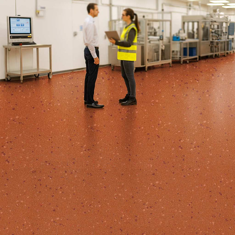 Zyrphan Nexliance Signal Safety Flooring – Durable, Slip-Resistant Vinyl