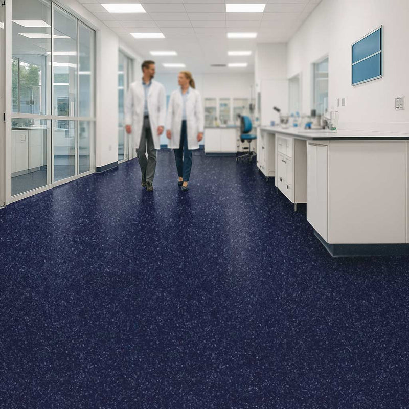 Zyrphan Nexliance Twilight Heavy Duty Vinyl Flooring Wheeled Traffic Areas