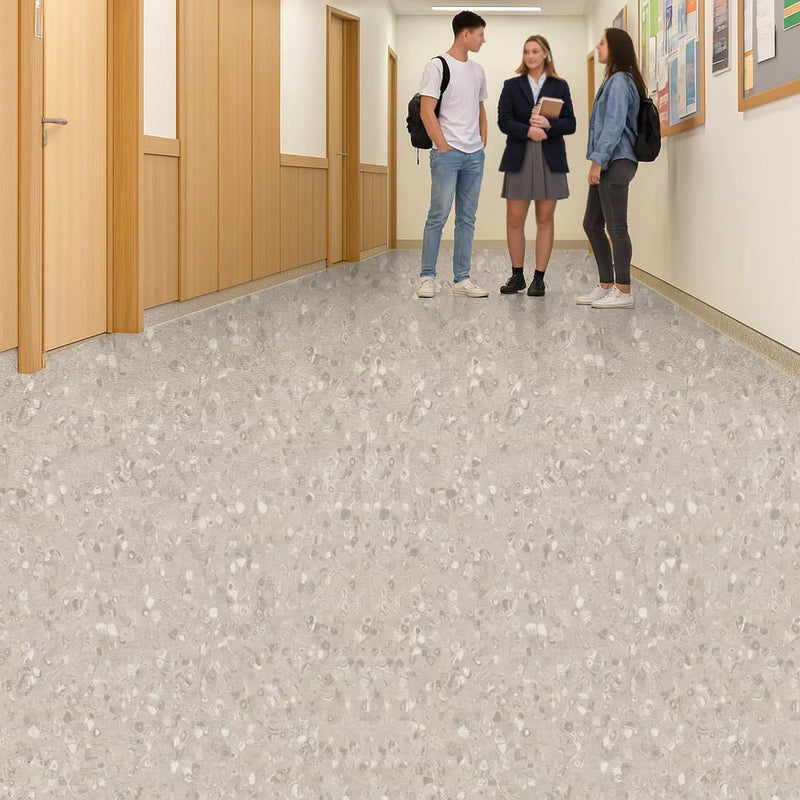 FloresistPro Vinyl Flooring Roll – Contrast Mortar, 2mm, Eco-Smart