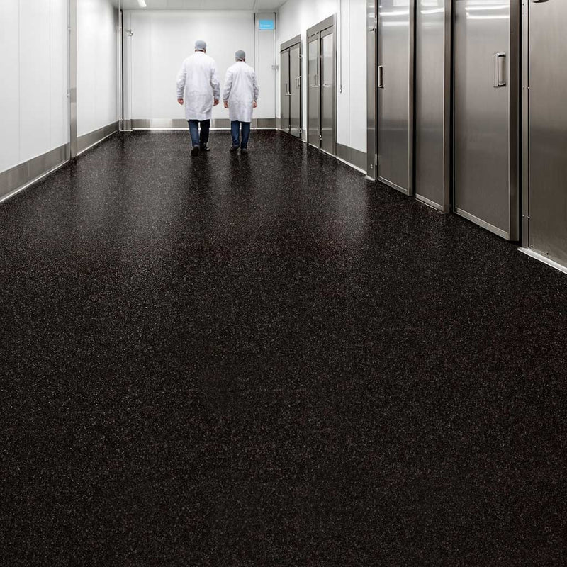 Vinyl Safety Flooring – Slip Resistant, PUR Finish, Biotite