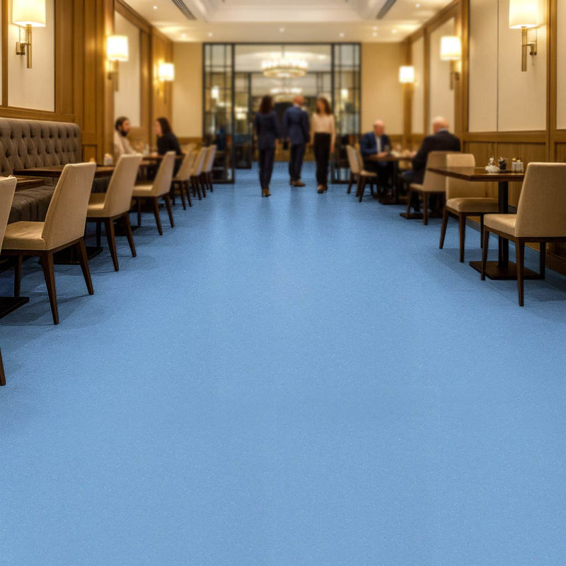 Vinyl Safety Flooring – Azure, Easy Loose Lay, PUR Finish