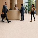 FloresistPro Vinyl Flooring Roll - Light Peach, 2mm, Eco-Friendly