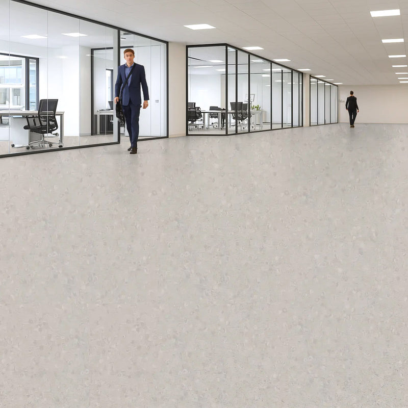 FloresistPro Vinyl Flooring Roll – Greige, 2mm, Eco-Friendly