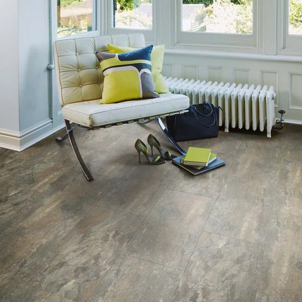 Camaro Wood PUR Ocean Slate Luxury Vinyl Safety Flooring Tile