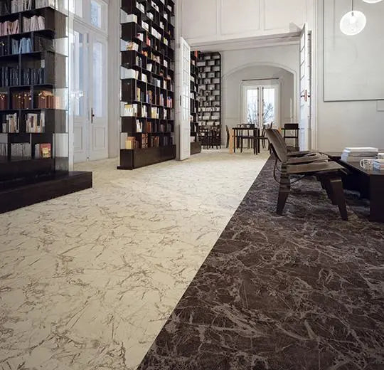 Forbo Flotex Marble Pietra Electrostatically Flocked Carpet Planks