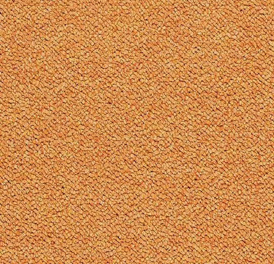 Forbo Tessera Chroma Tangerine Textured Loop Polyamide Pile Carpet Tile